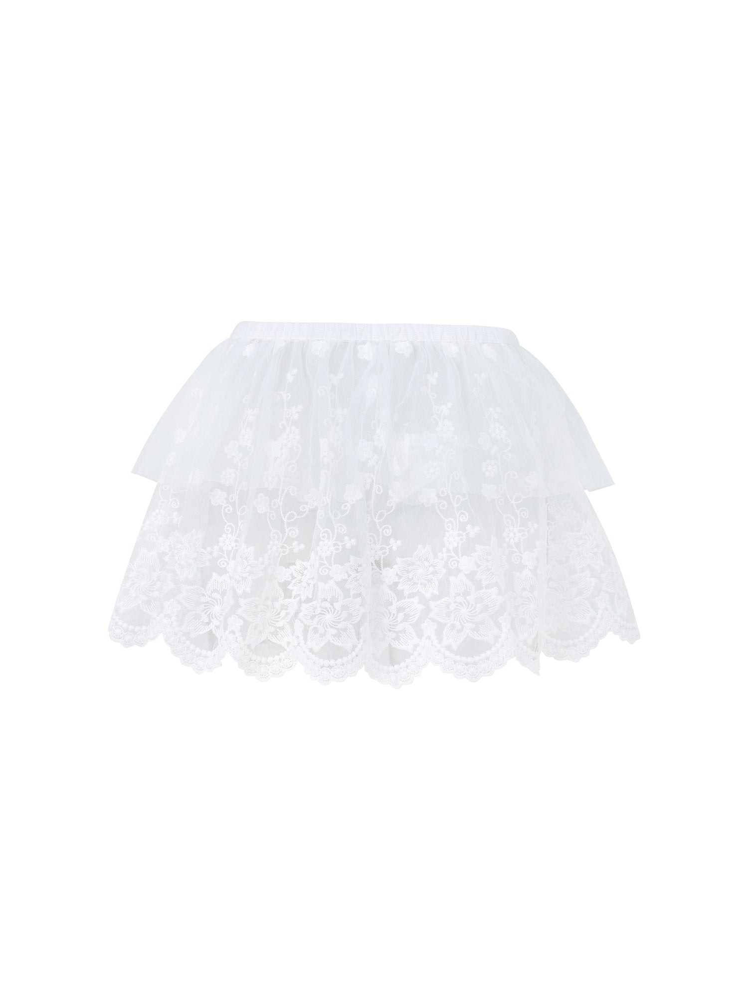 Opheline- White-Skirt - ChillFit Rave