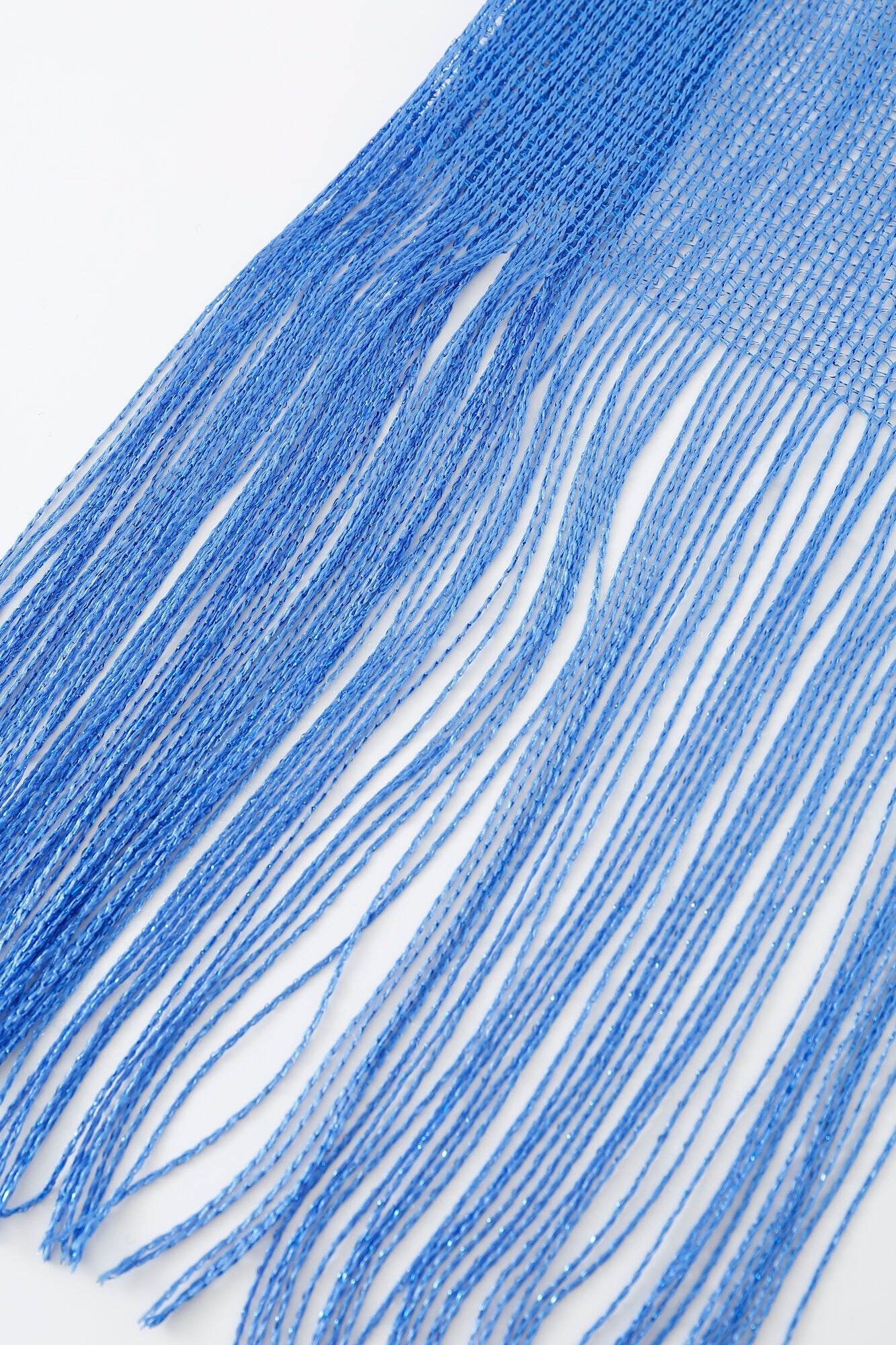 Pashmina - Cobalt Solid Fringe - ChillFit Rave