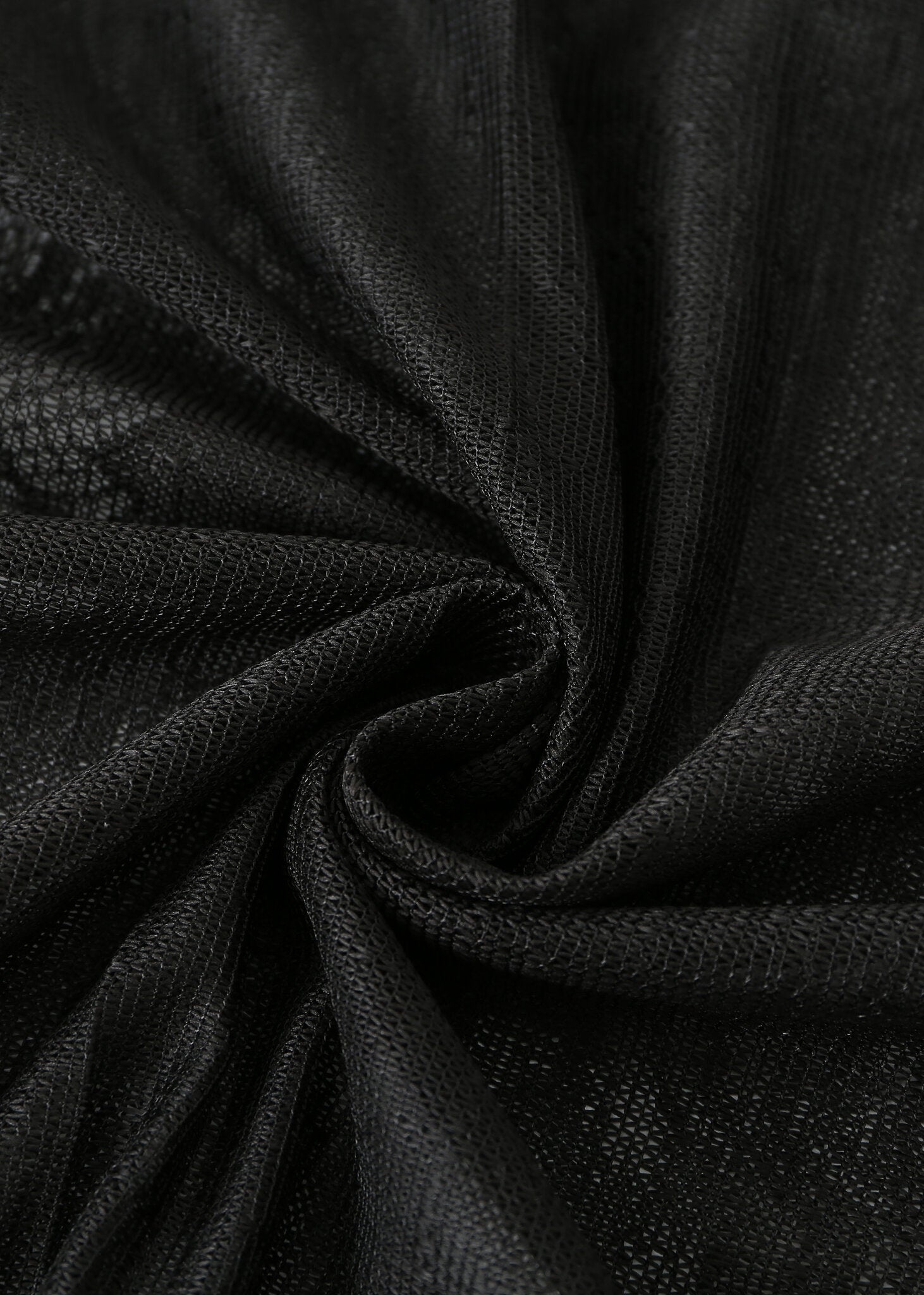 Pashmina - Fringed Black Lace - Chill Fit Rave