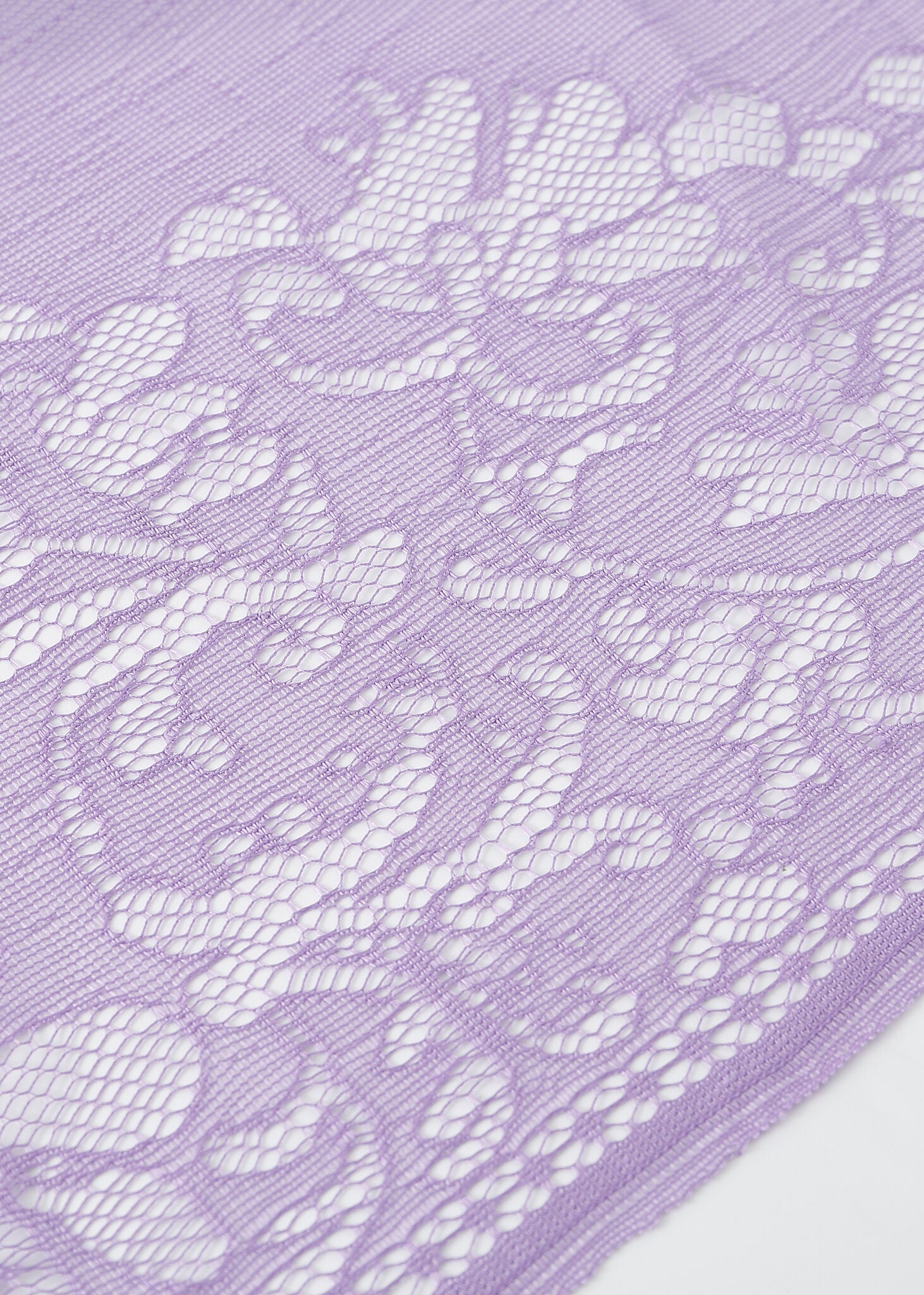 Pashmina - Fringed Lilac Lace - Chill Fit Rave