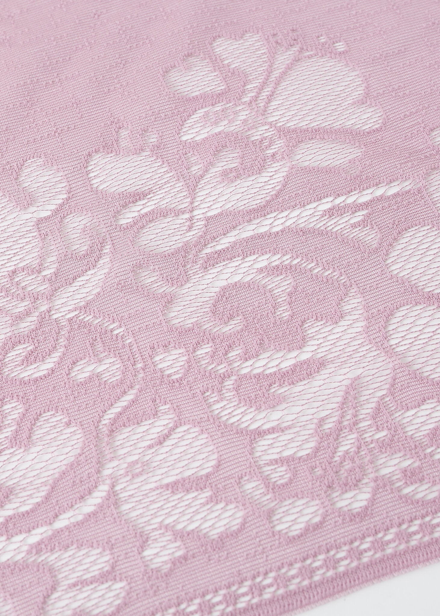 Pashmina - Fringed Peach Lace - Chill Fit Rave