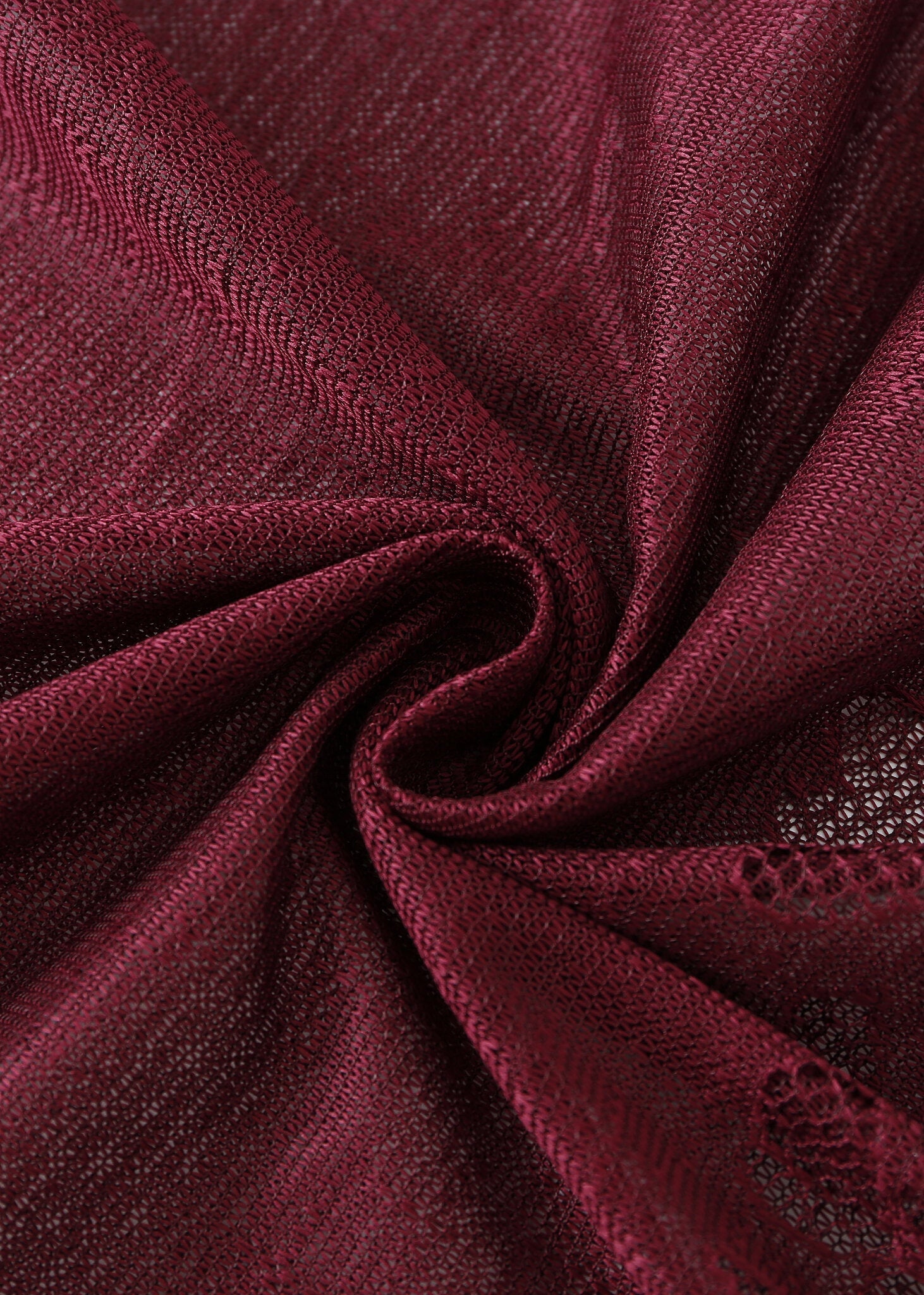 Pashmina - Fringed Wine Lace - Chill Fit Rave