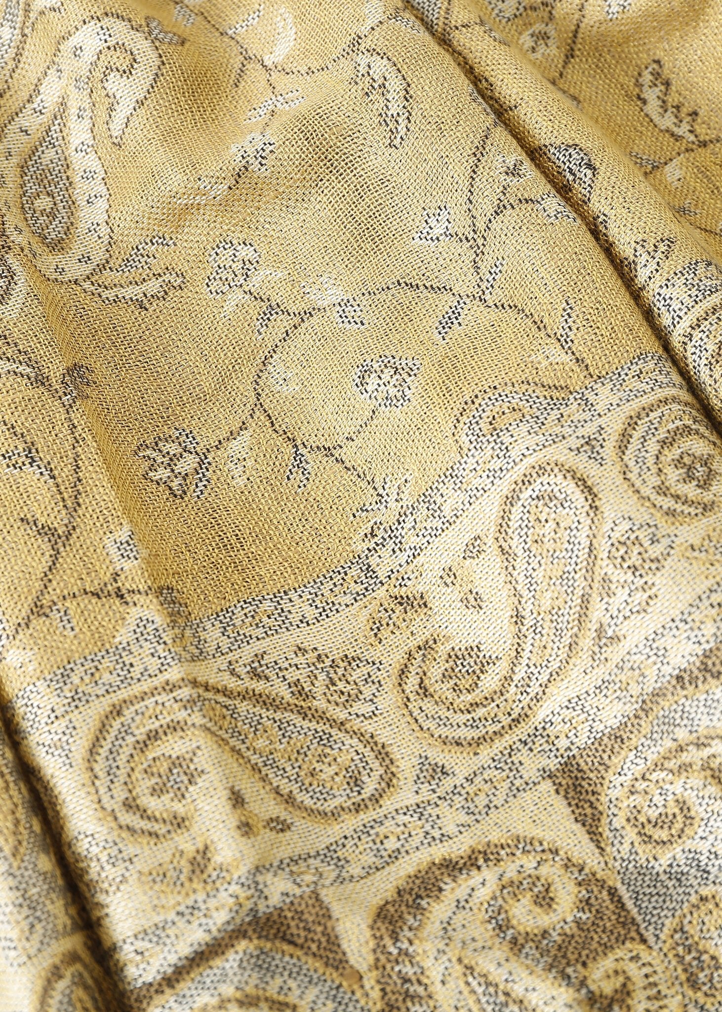 Pashmina - Gold Prints - Chill Fit Rave