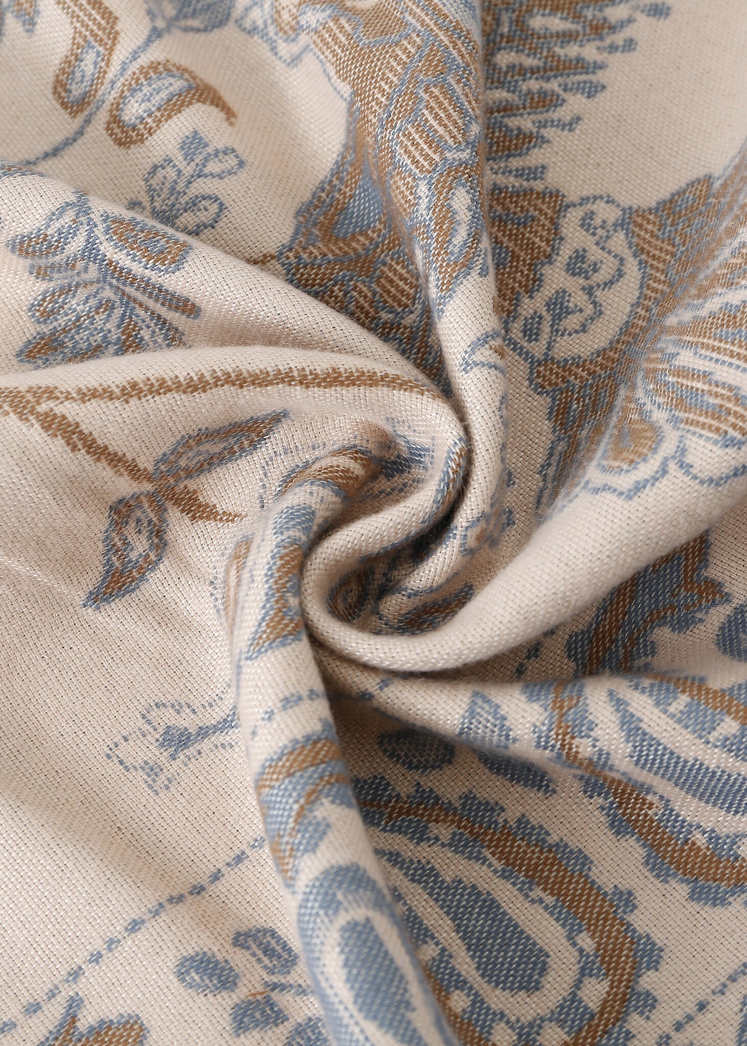 Pashmina - Greige Prints - Chill Fit Rave