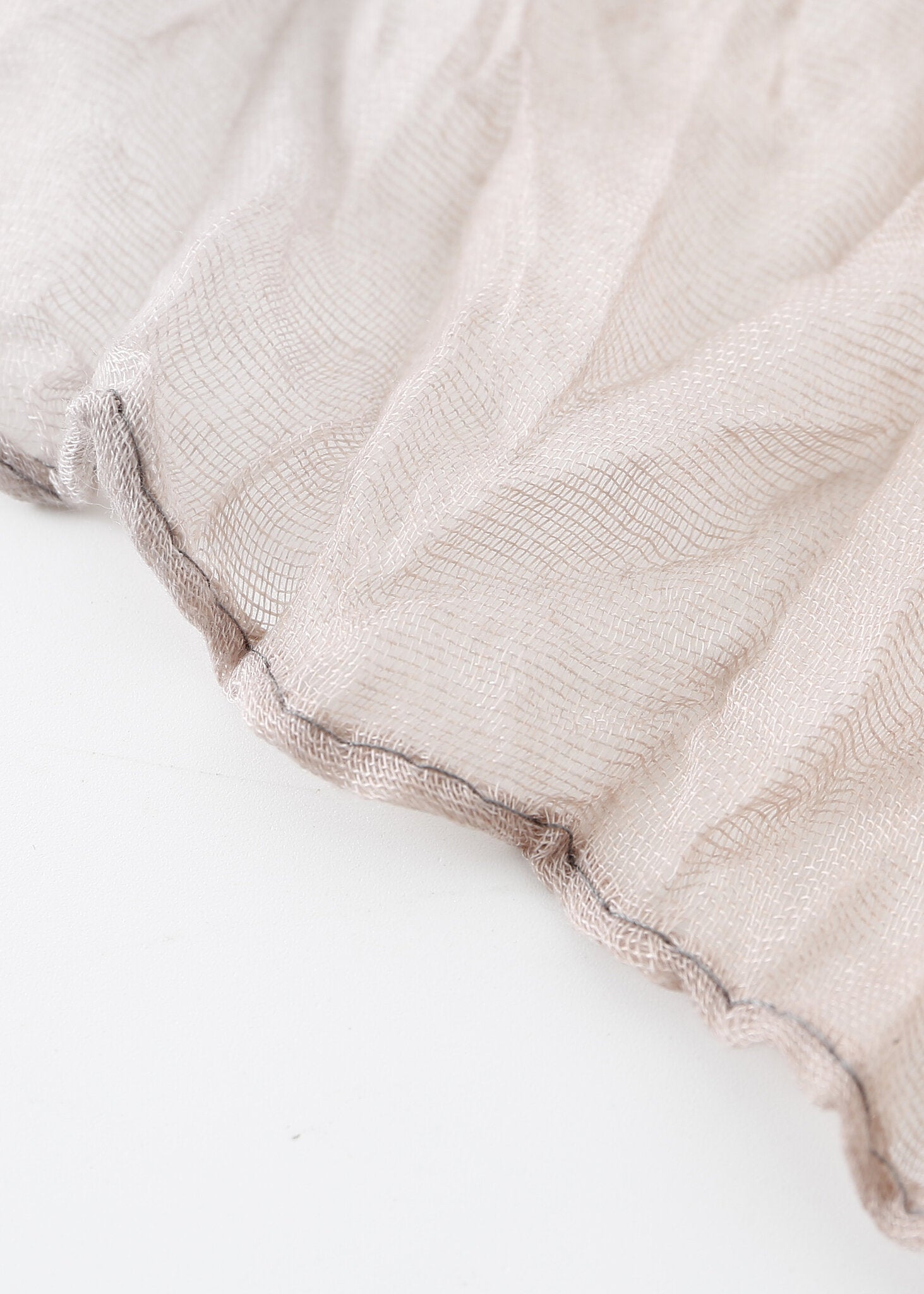 Pashmina - Peach Ash Crinkle - Chill Fit Rave