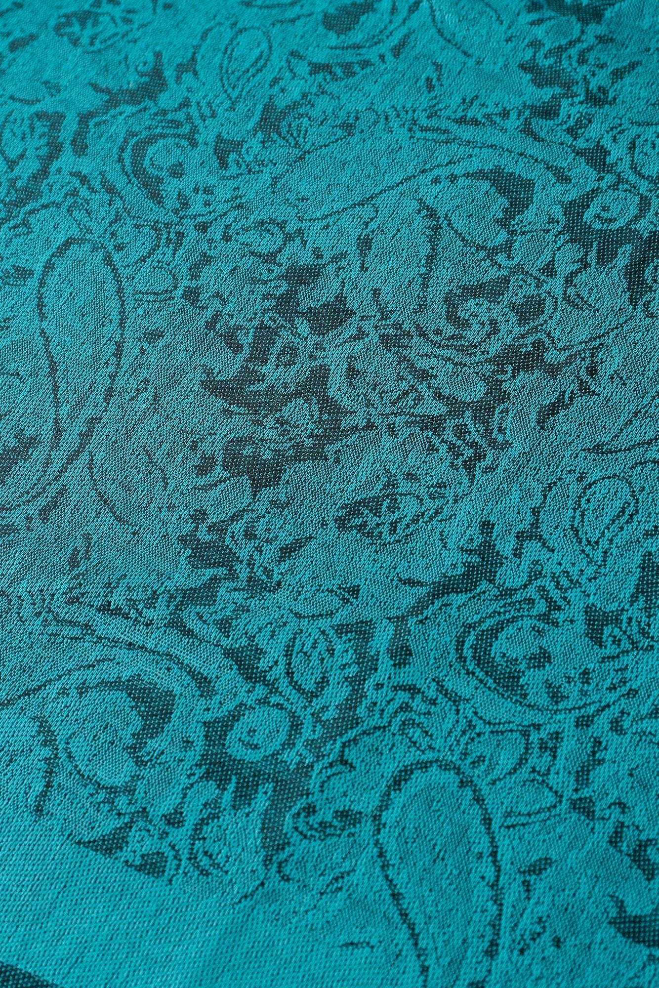 Pashmina - Peacock Paisley Fringe - ChillFit Rave