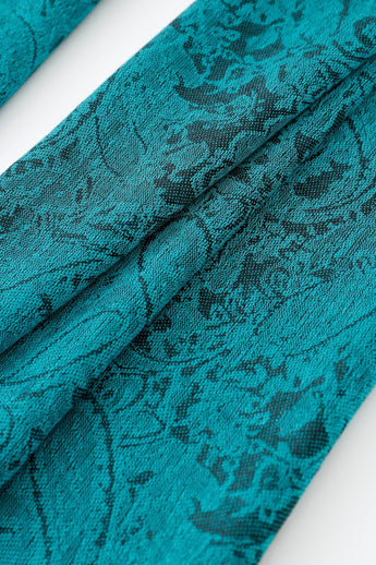 Pashmina - Peacock Paisley Fringe - ChillFit Rave