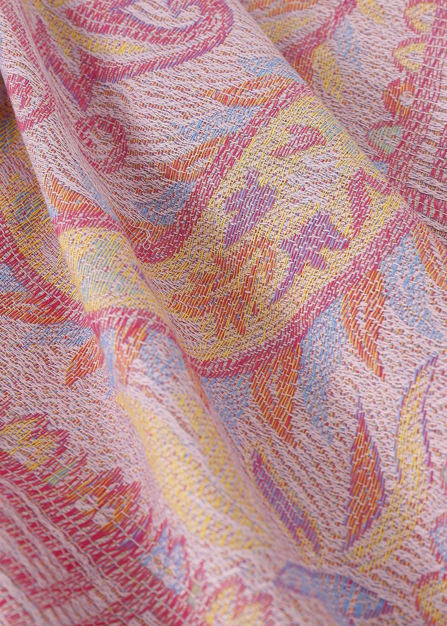 Pashmina - Pink Prints - Chill Fit Rave