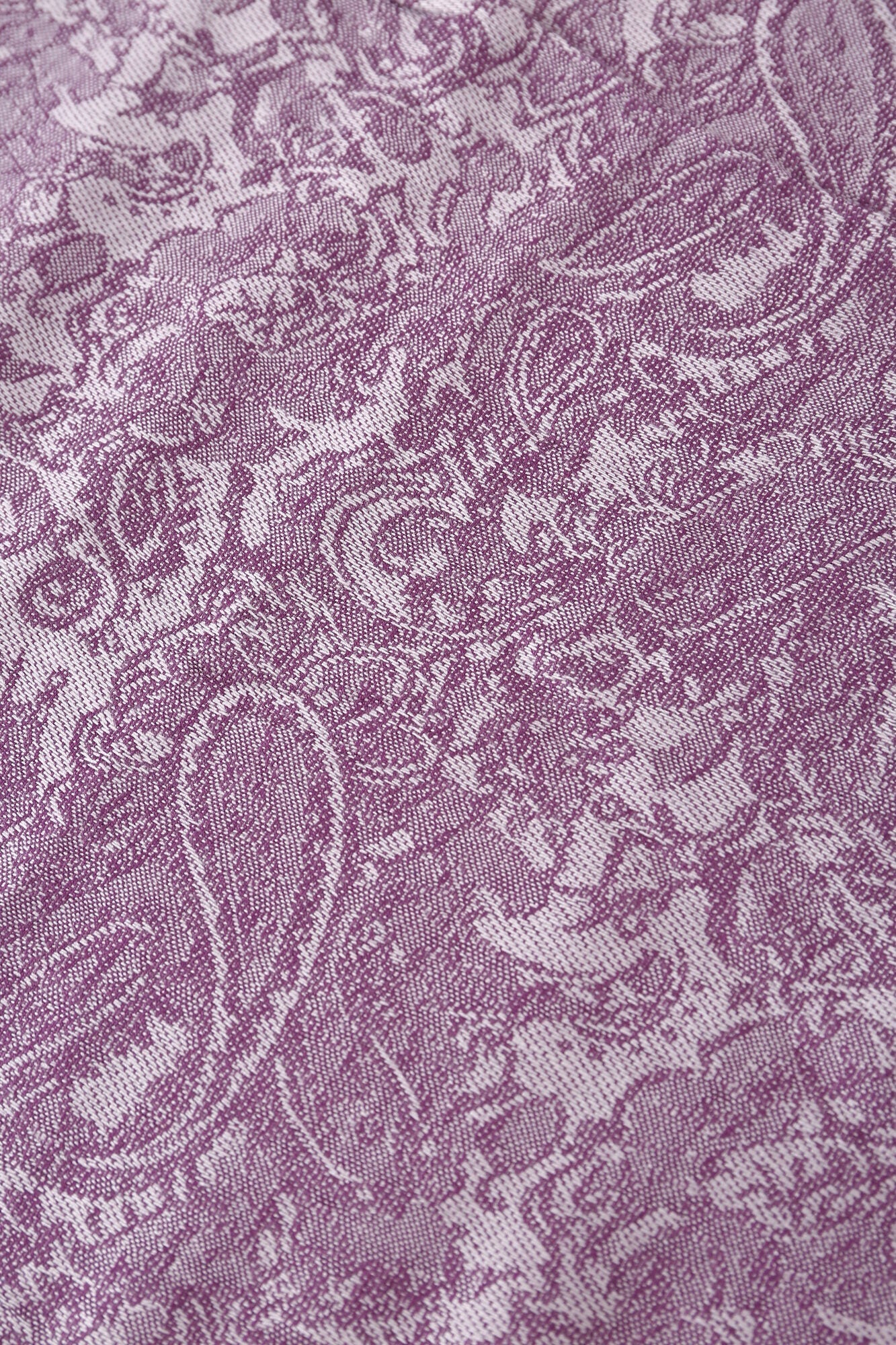 Pashmina - Purple Paisley Fringe - ChillFit Rave