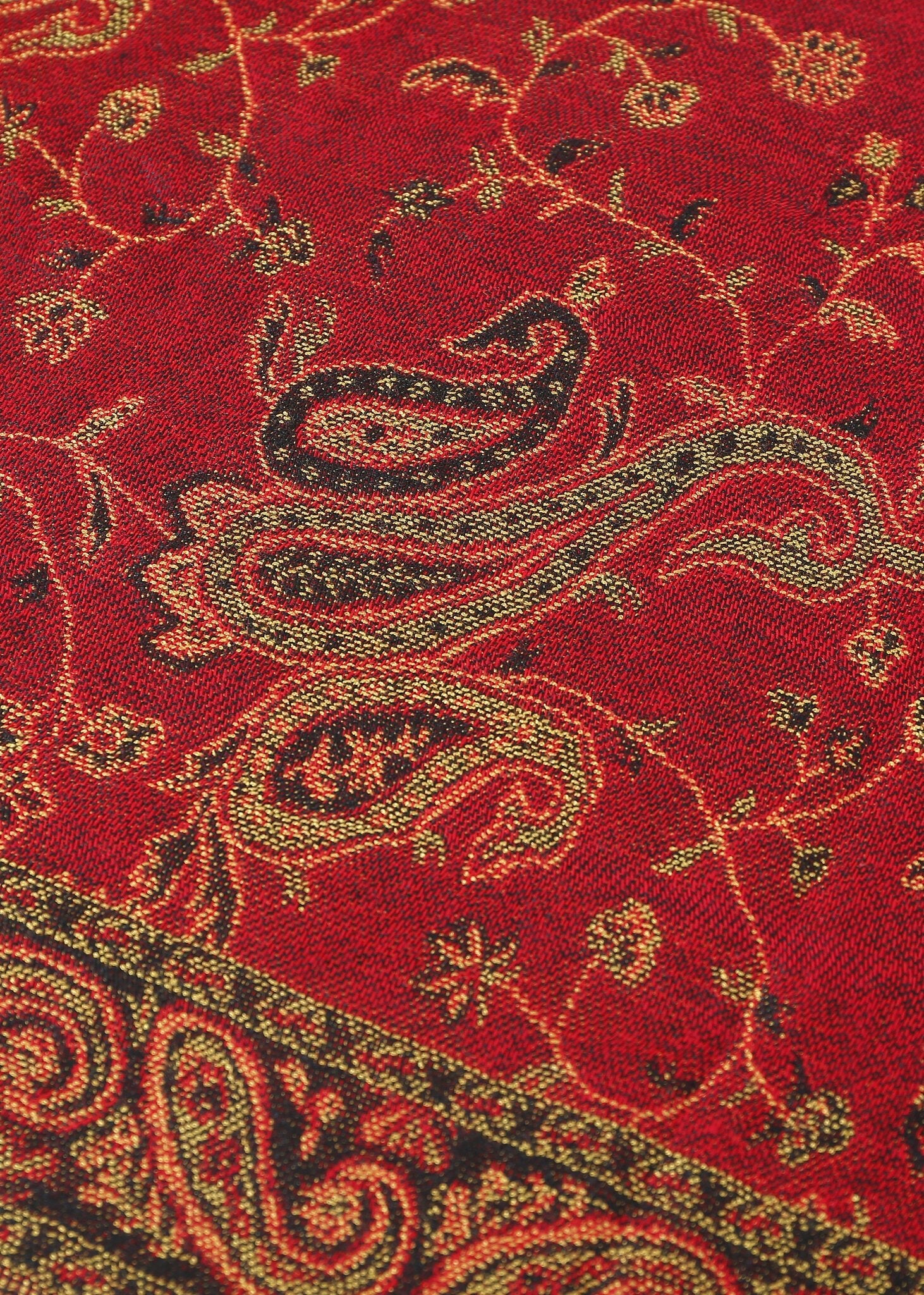 Pashmina - Red Prints - Chill Fit Rave