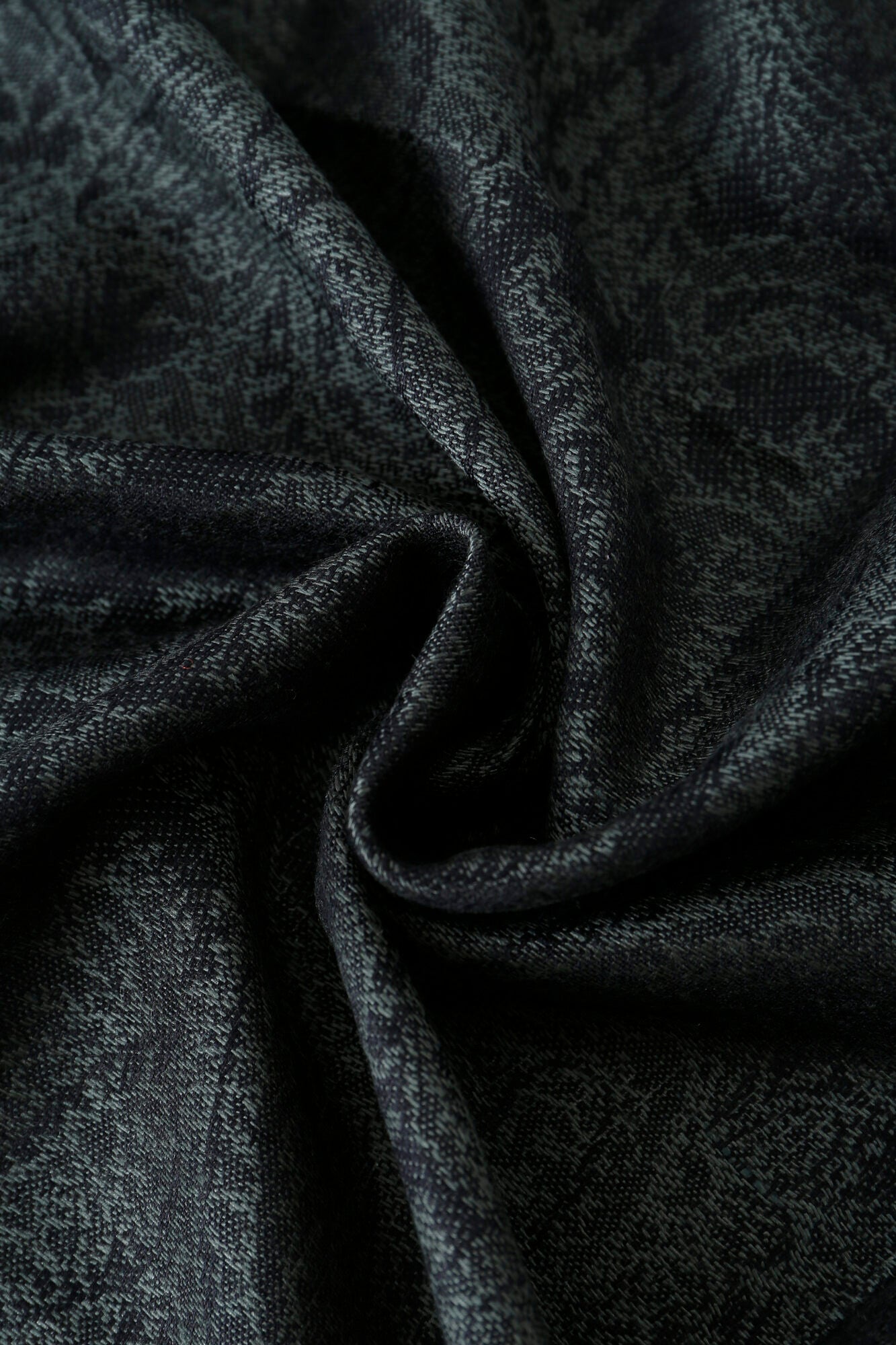 Pashmina - Slate Paisley Fringe - ChillFit Rave