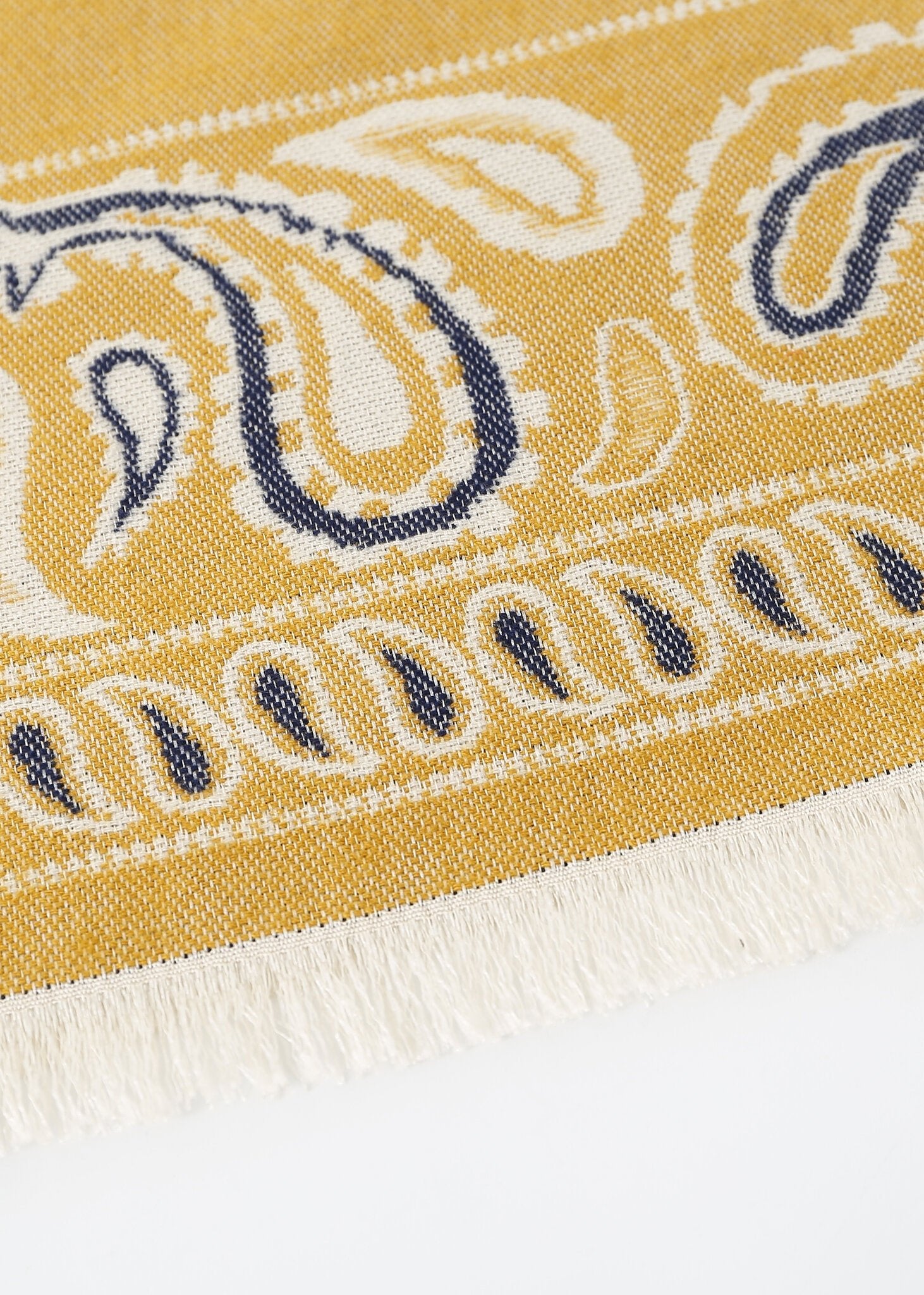 Pashmina - Yellow Prints - Chill Fit Rave