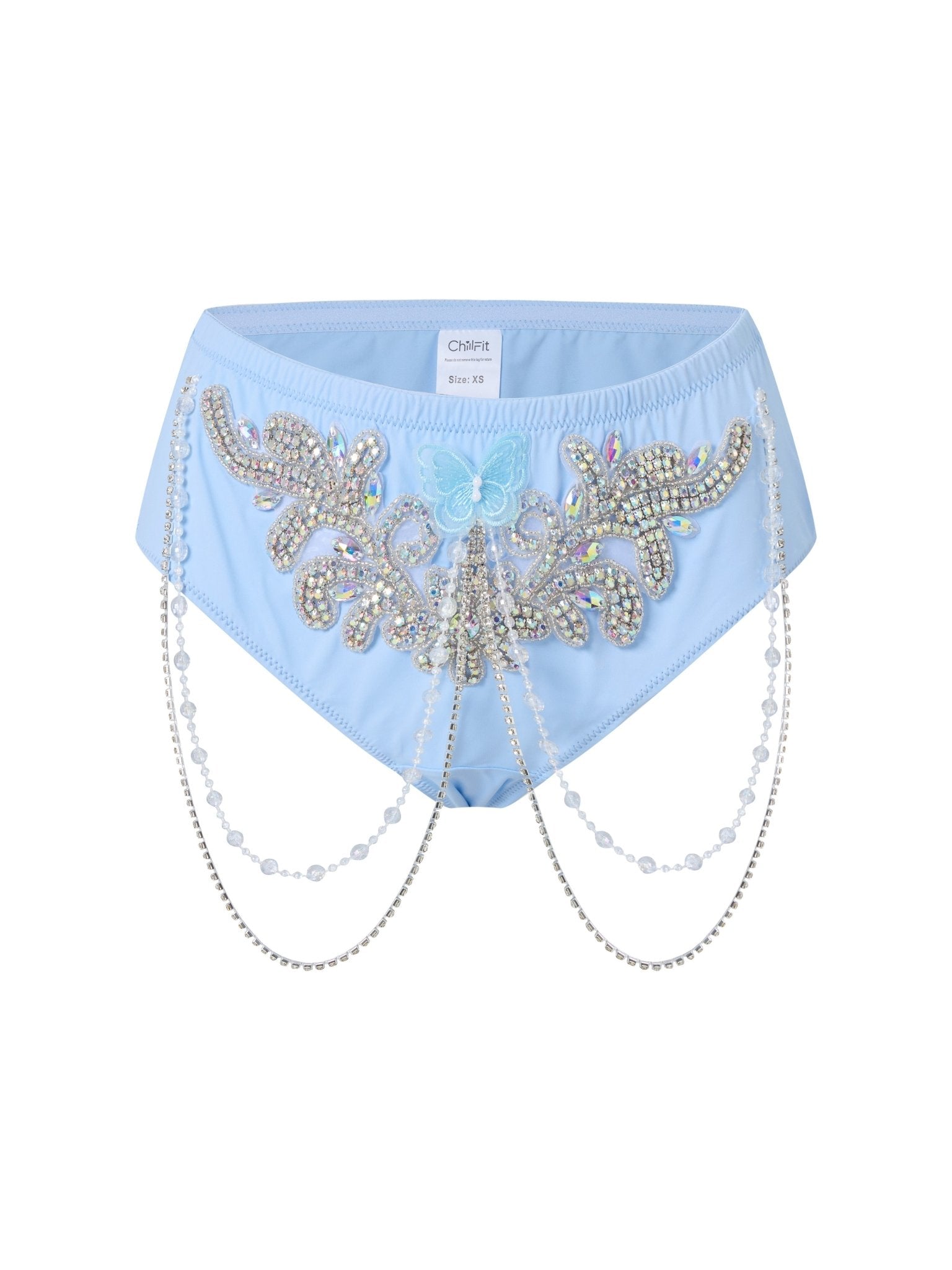 Pearl Wing - Blue - Bottom - ChillFit Rave
