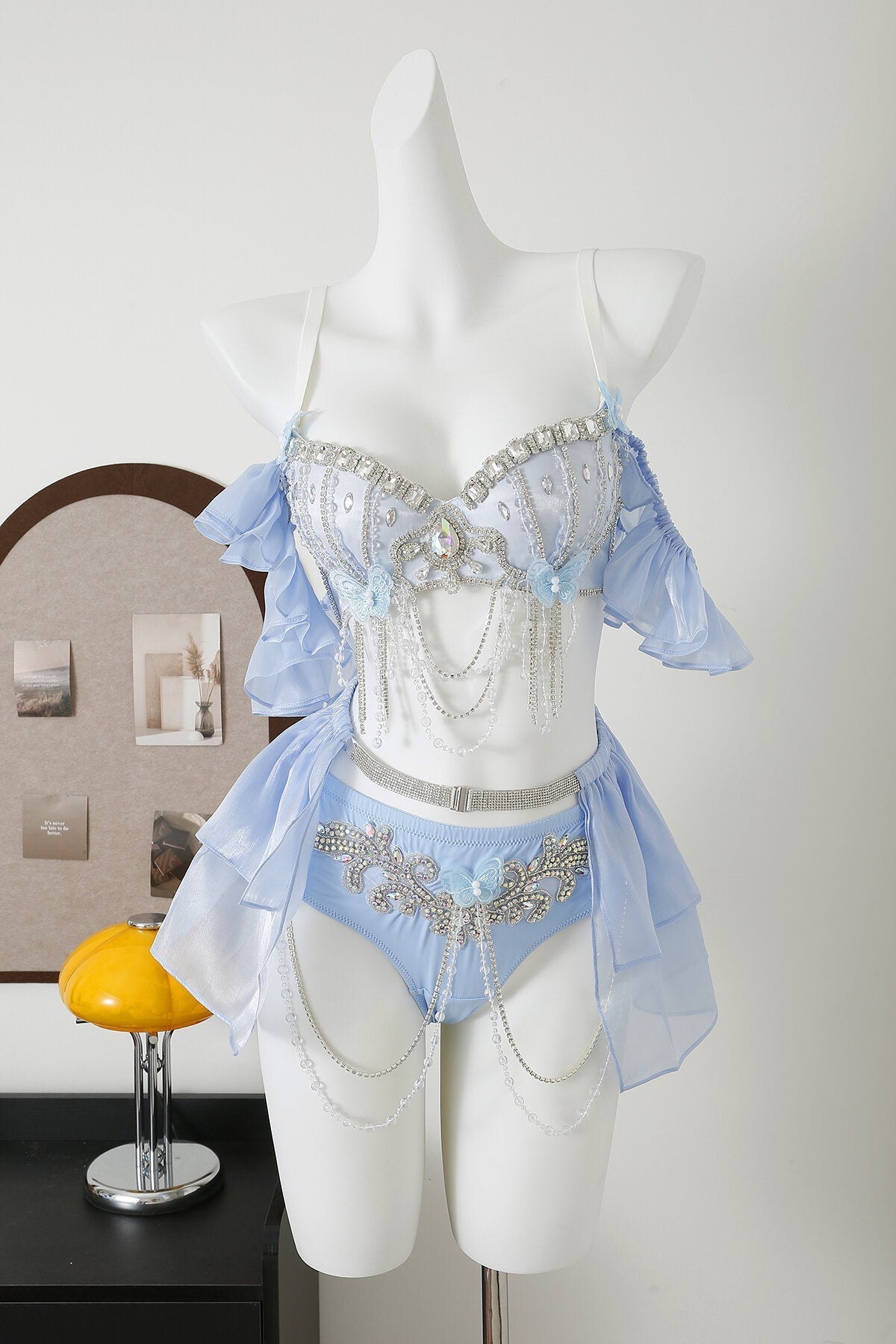 Pearl Wing - Blue - Bottom - ChillFit Rave