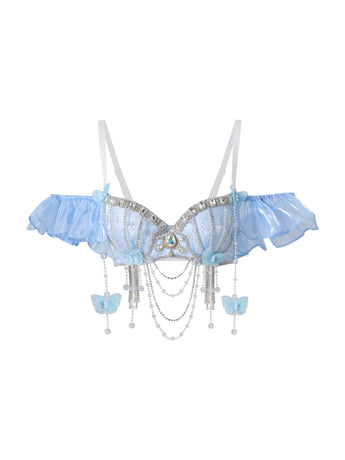 Pearl Wing - Blue - Top - ChillFit Rave