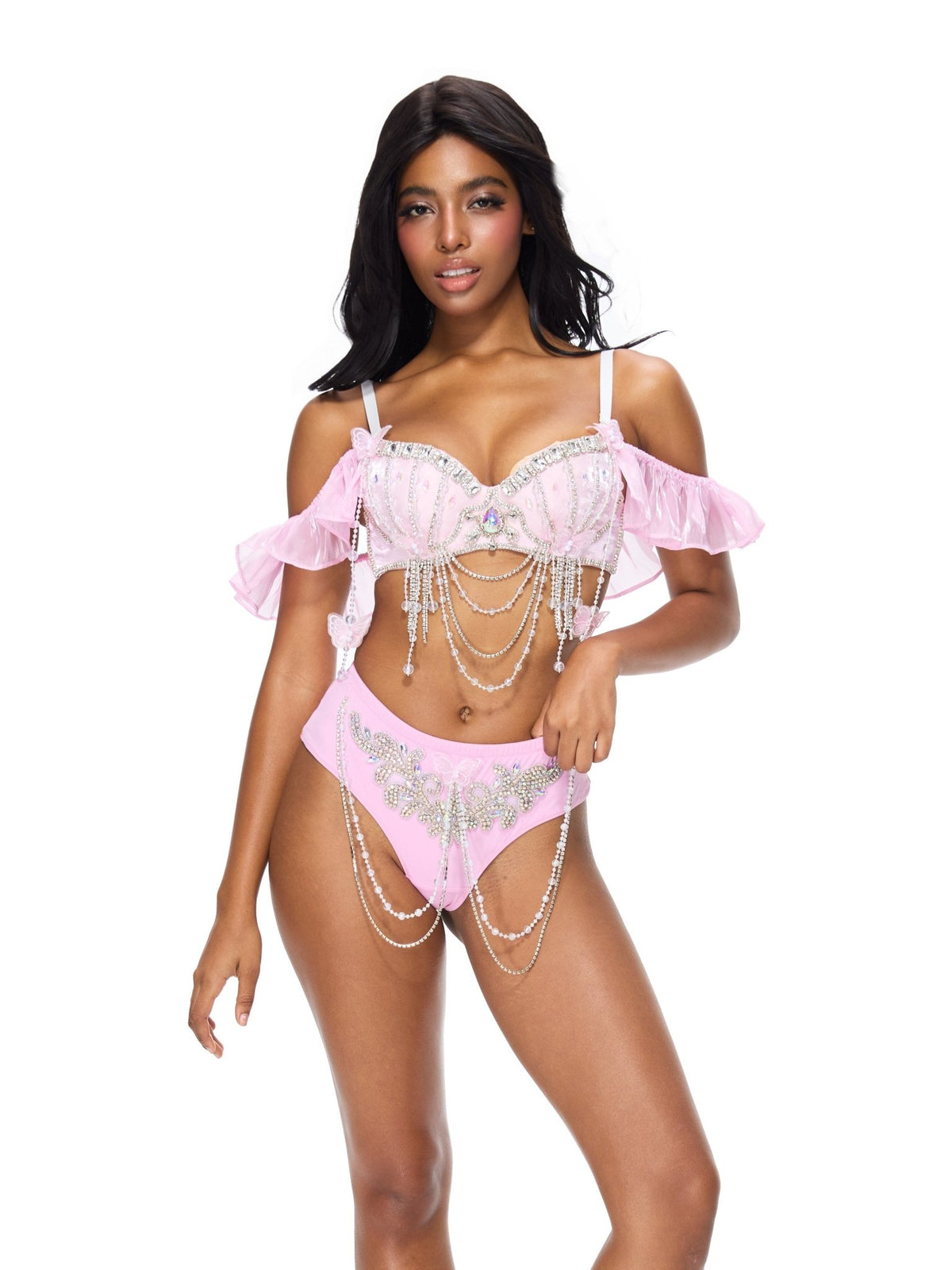 Pearl Wing - Full Set - Pink - ChillFit Rave