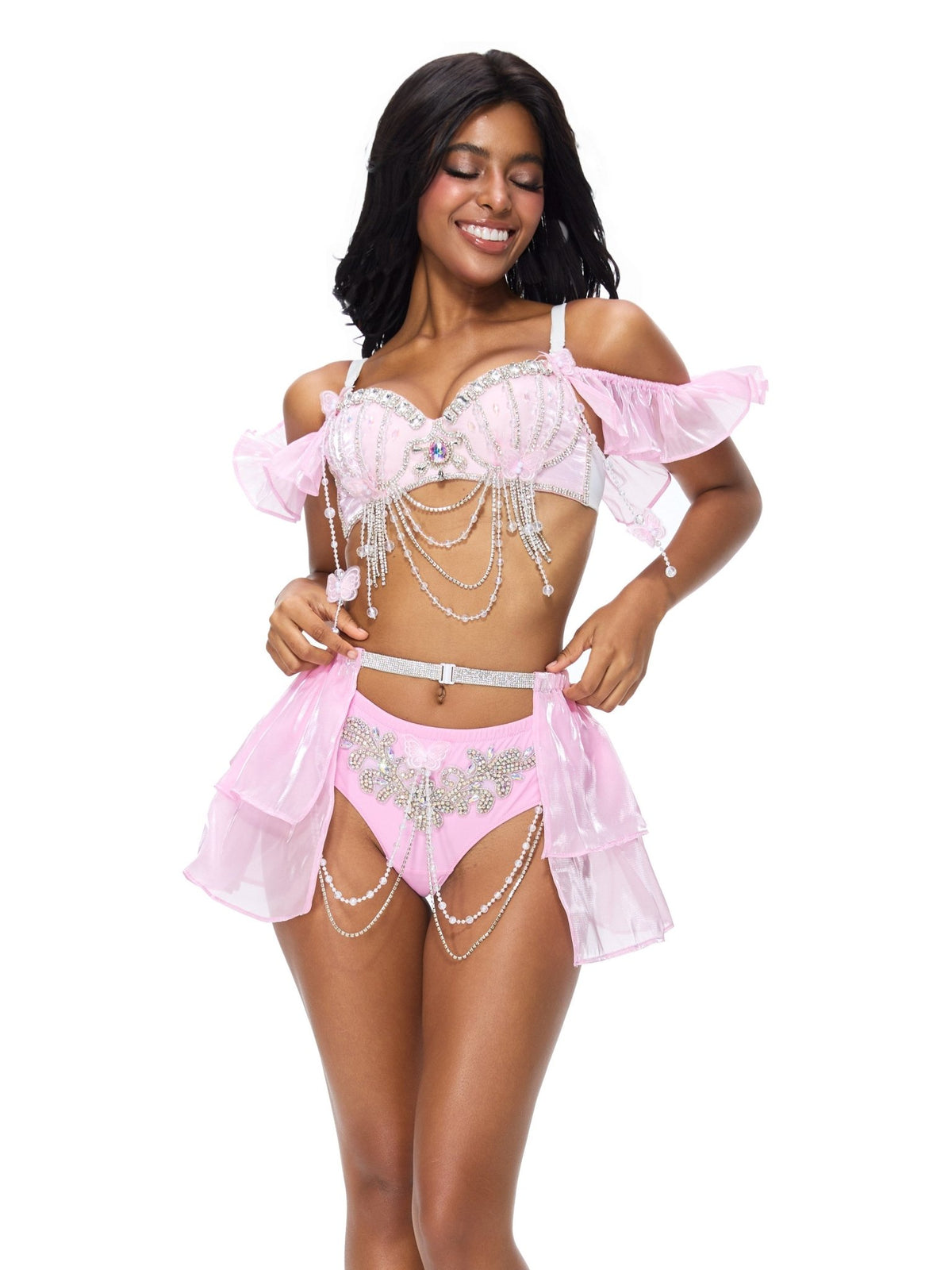 Pearl Wing - Full Set - Pink - ChillFit Rave