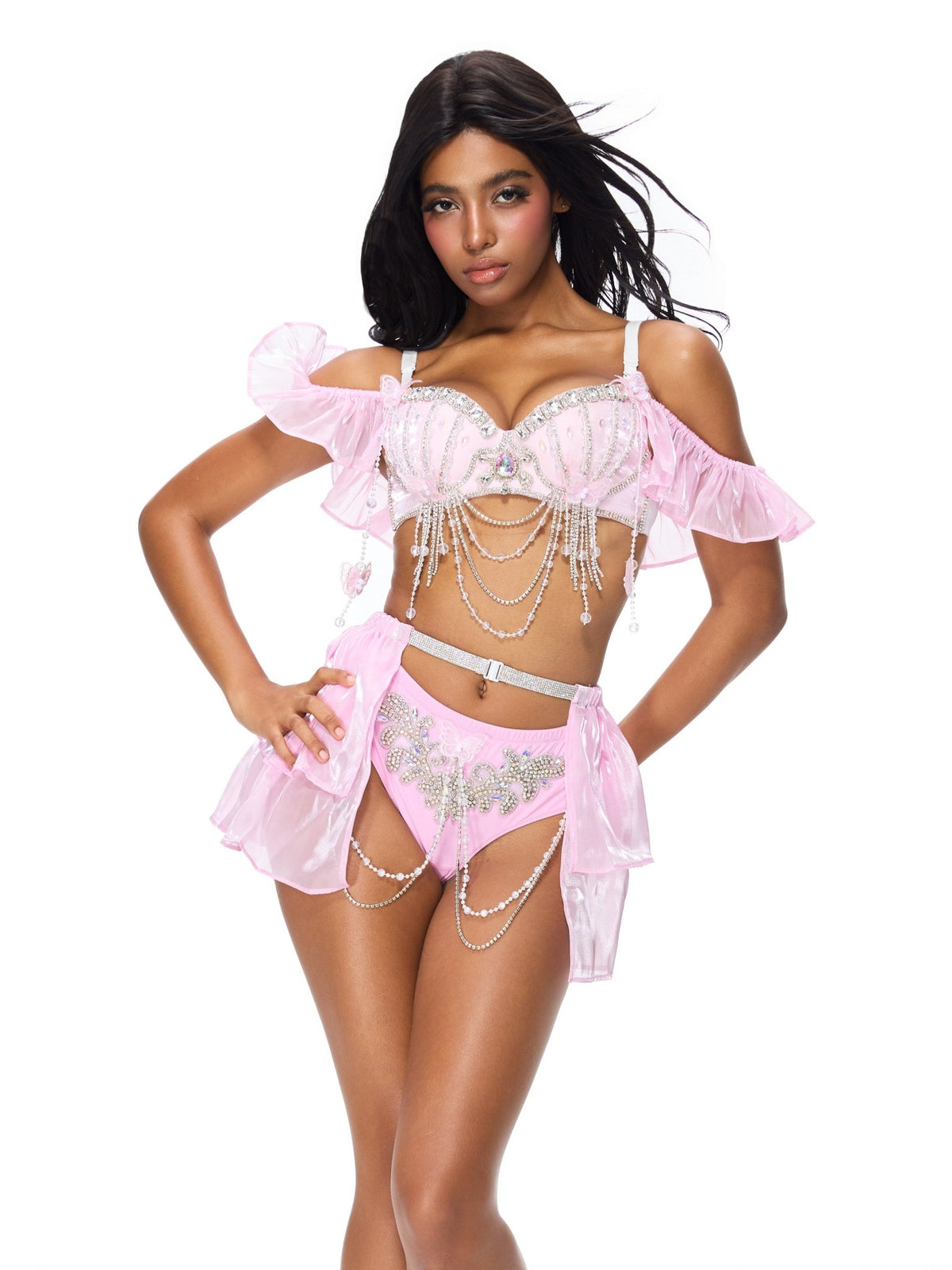 Pearl Wing - Full Set - Pink - ChillFit Rave