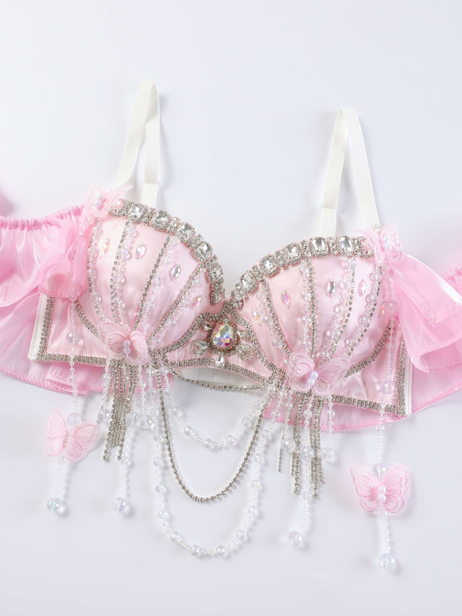 Pearl Wing - Pink - Top - ChillFit Rave