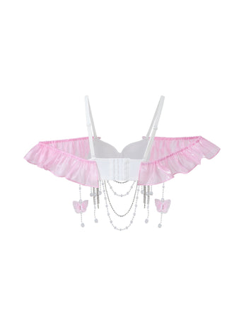 Pearl Wing - Pink - Top - ChillFit Rave