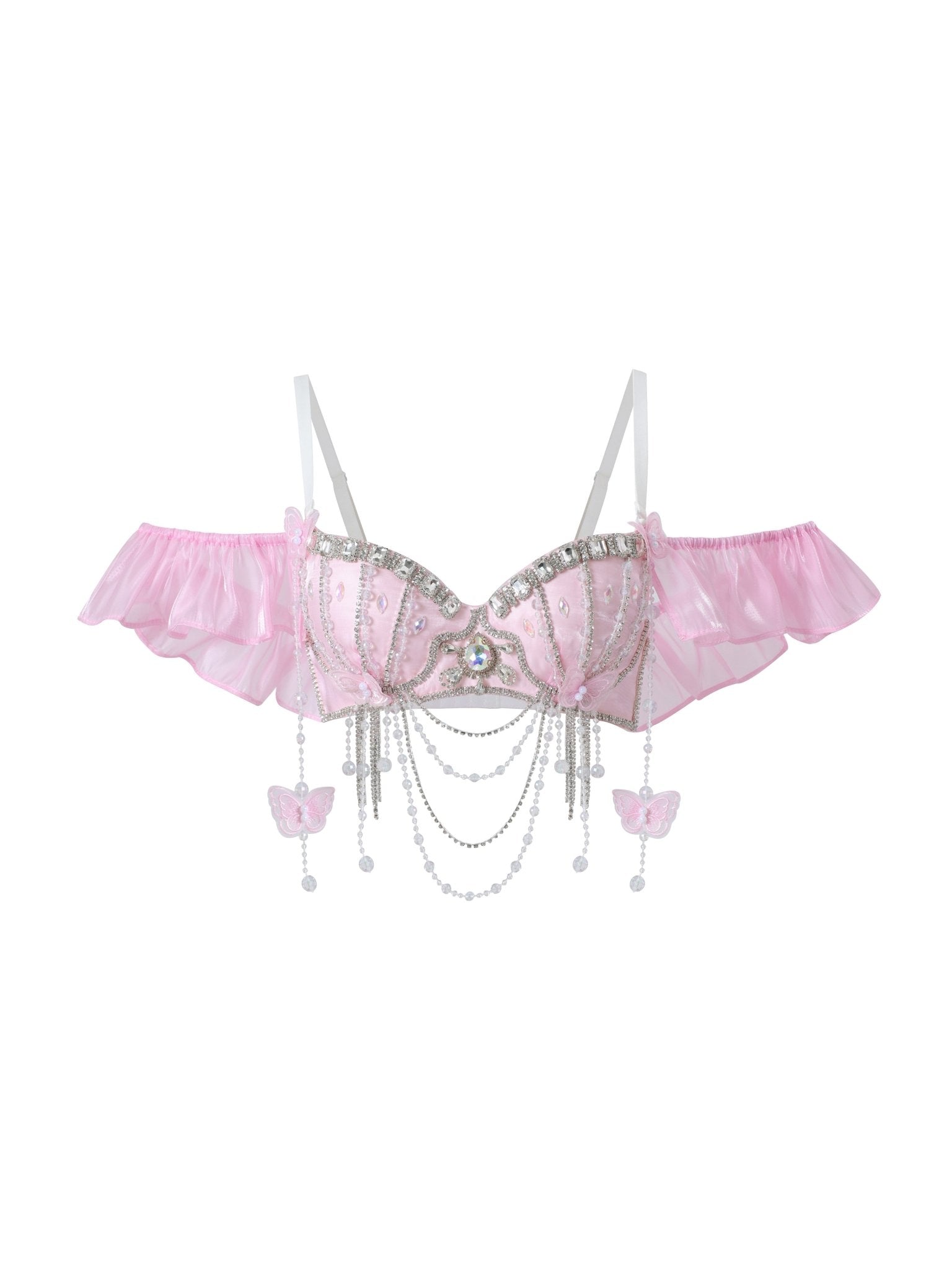 Pearl Wing - Pink - Top - ChillFit Rave