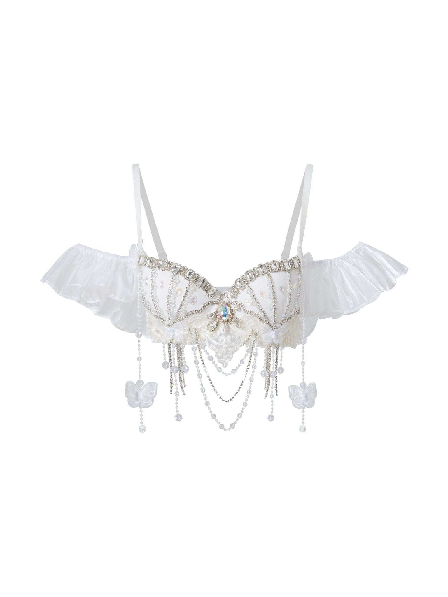 Pearl Wing - White - Top - ChillFit Rave