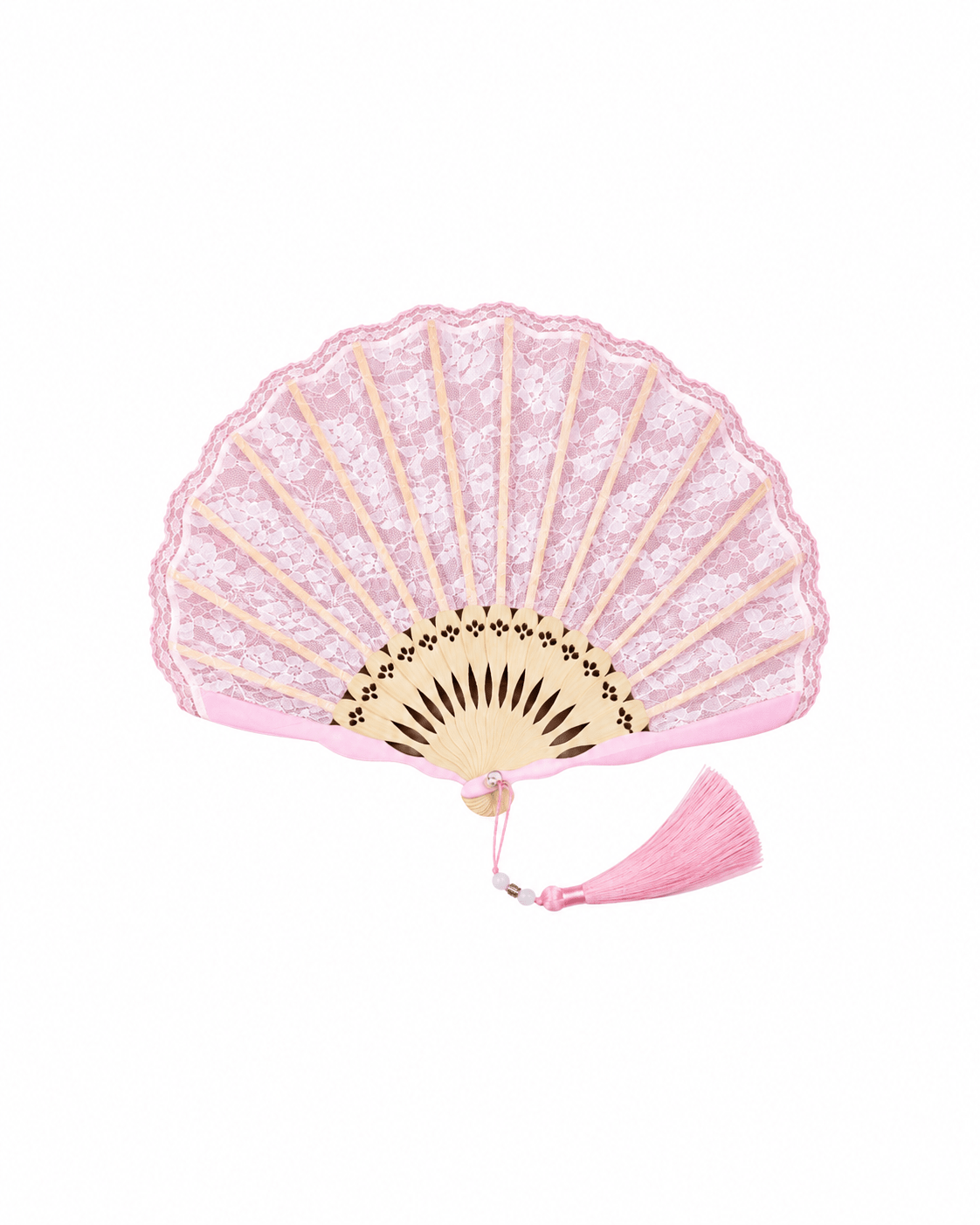 Pink Lace Fan - ChillFit Rave