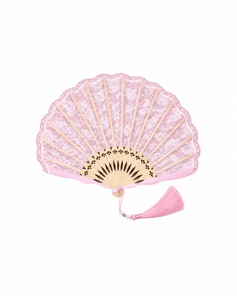 Pink Lace Fan - ChillFit Rave