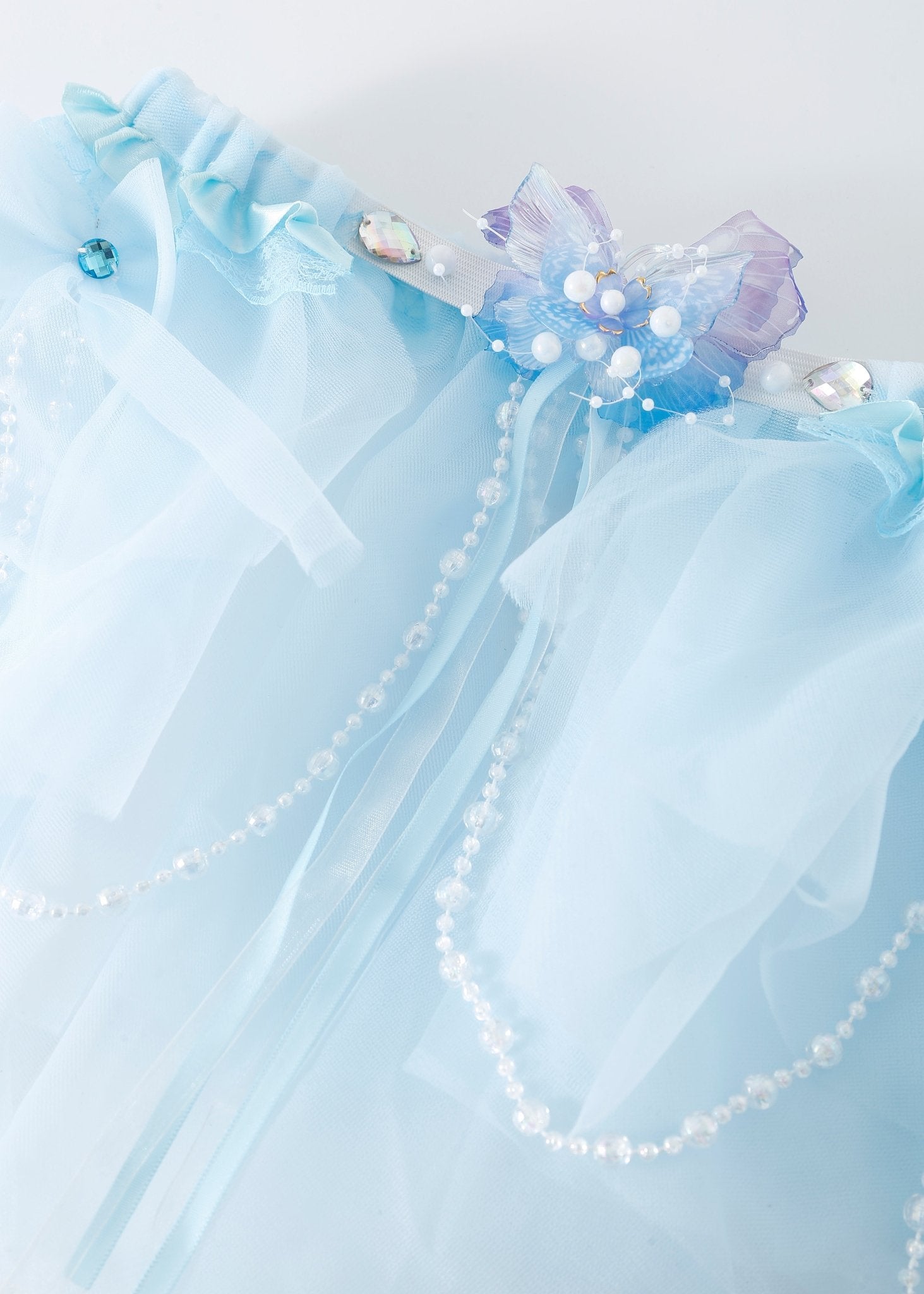 Pixie - Blue - Skirt - ChillFit Rave