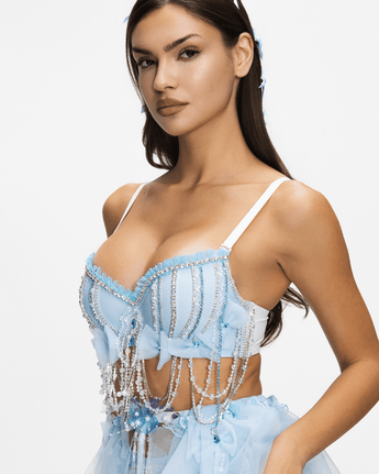 Pixie - Blue - Top - ChillFit Rave