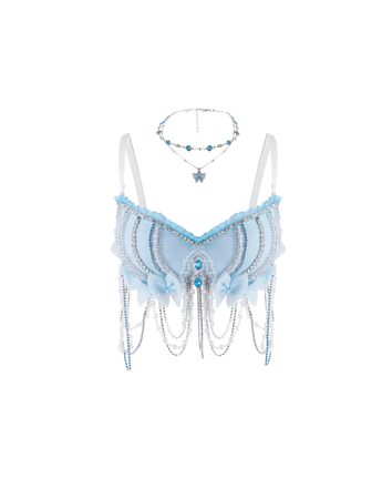 Pixie - Blue - Top - ChillFit Rave