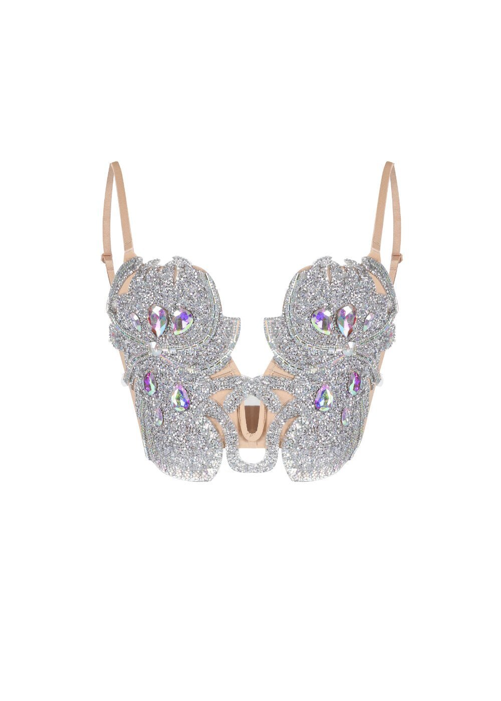 Platinum Tassel - Aurora Borealis - Top - ChillFit Rave