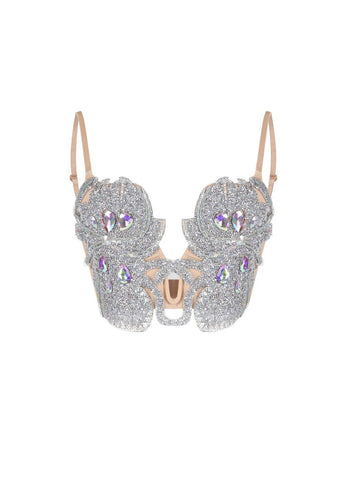 Platinum Tassel - Aurora Borealis - Top - ChillFit Rave