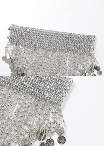 Platinum Tassel - Belt Skirt - ChillFit Rave