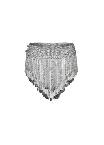 Platinum Tassel - Belt Skirt - ChillFit Rave