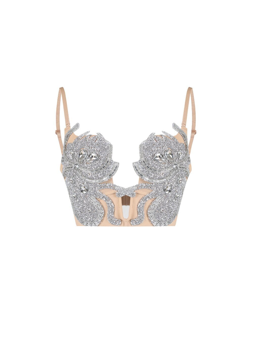 Platinum Tassel - Silver - Top - ChillFit Rave