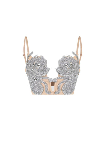 Platinum Tassel - Silver - Top - ChillFit Rave