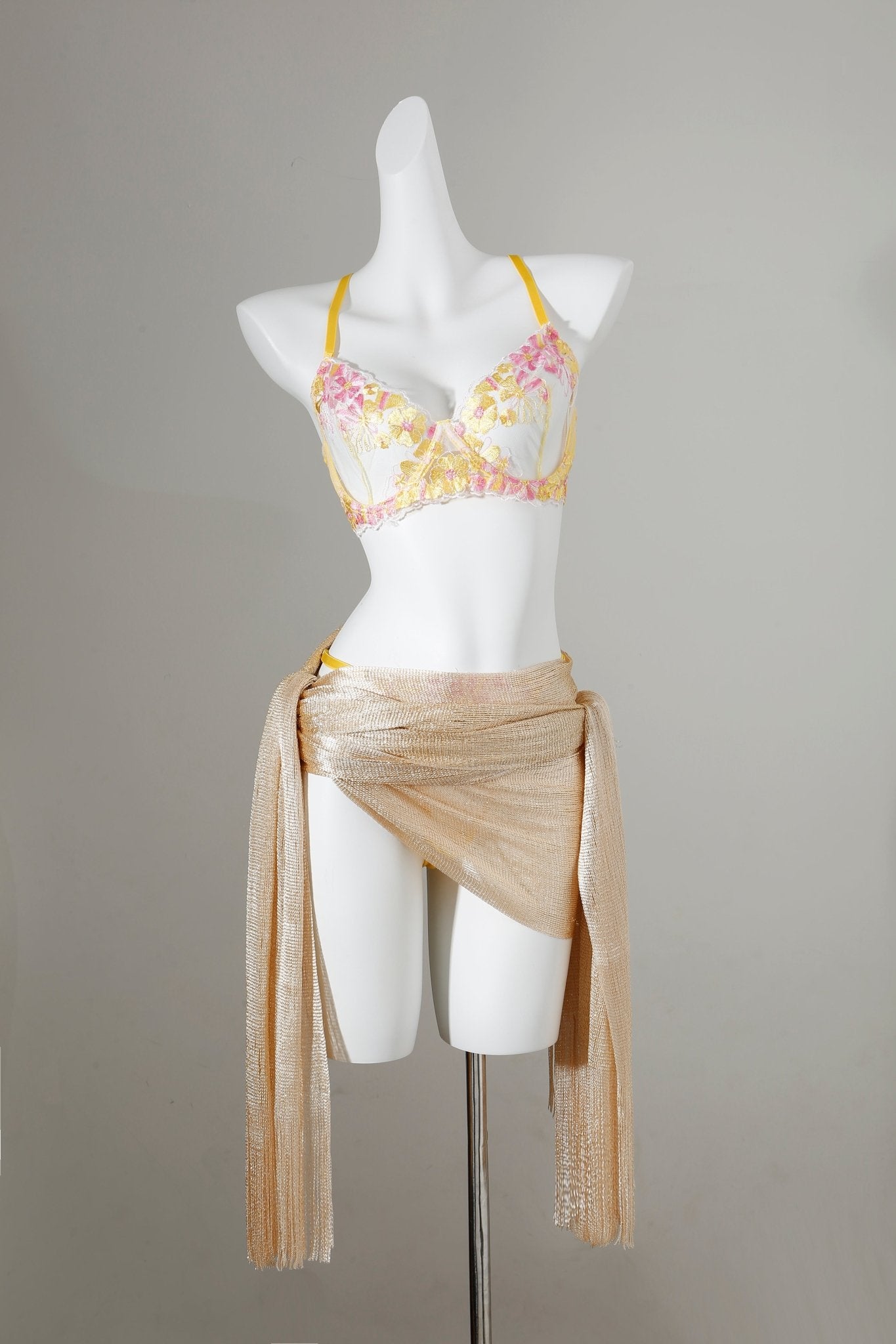 Plumeria w Pashmina- Full Set - ChillFit Rave