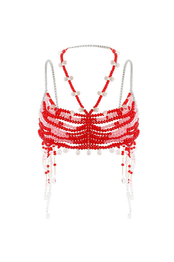 Poppy-Beaded Top - ChillFit Rave