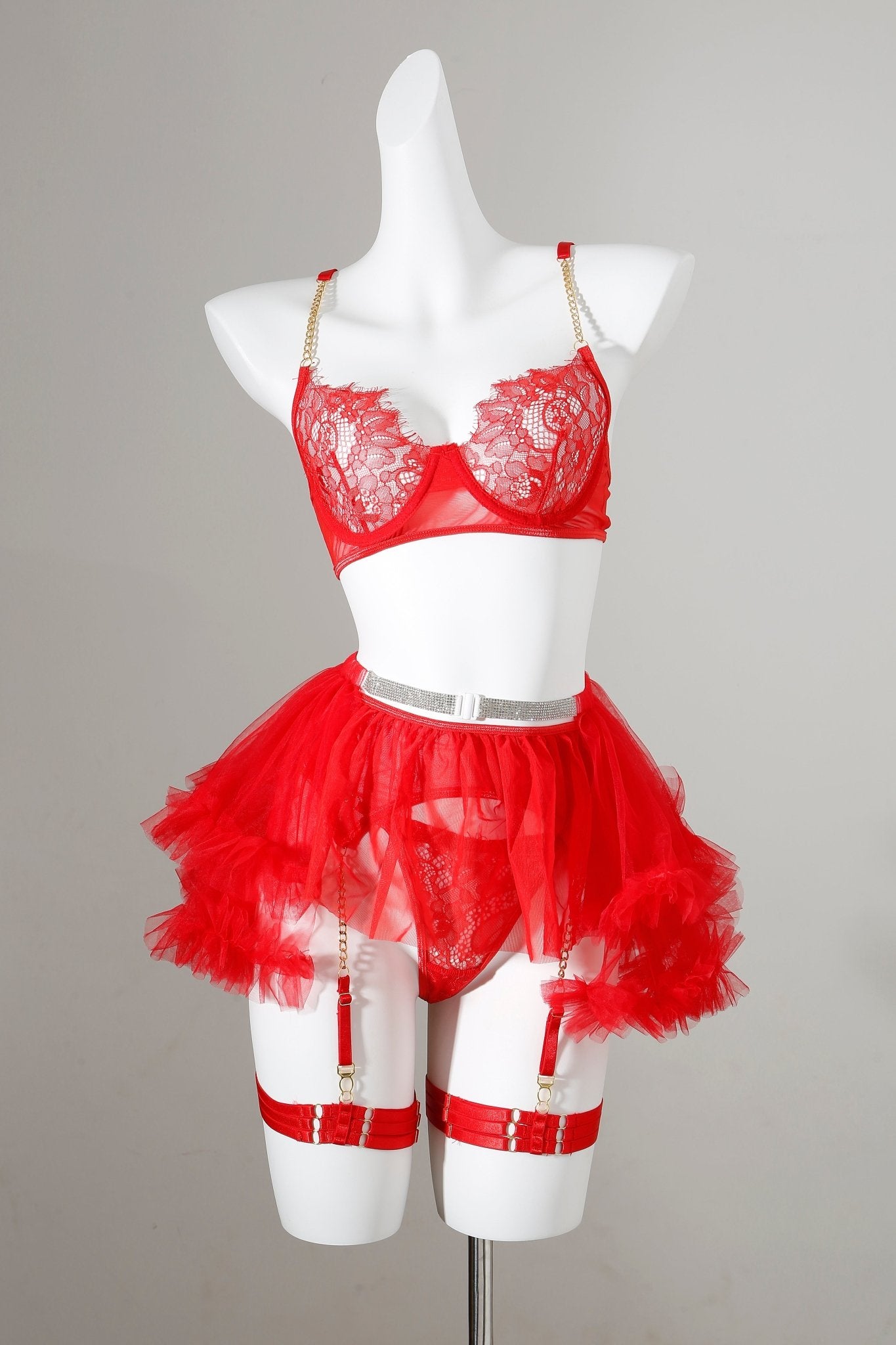 Poppy w Mini Skirt- Full Set - ChillFit Rave