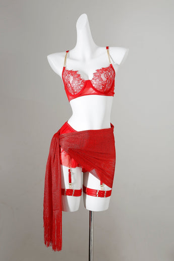 Poppy w Pashmina- Full Set - ChillFit Rave