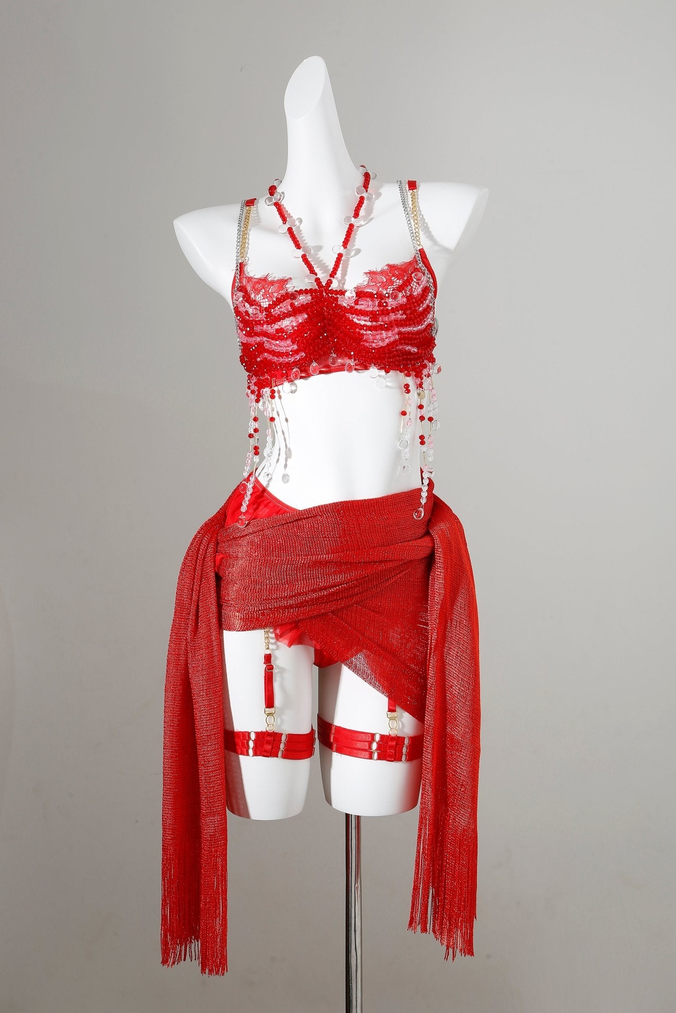 Poppy w Pashmina- Full Set - ChillFit Rave