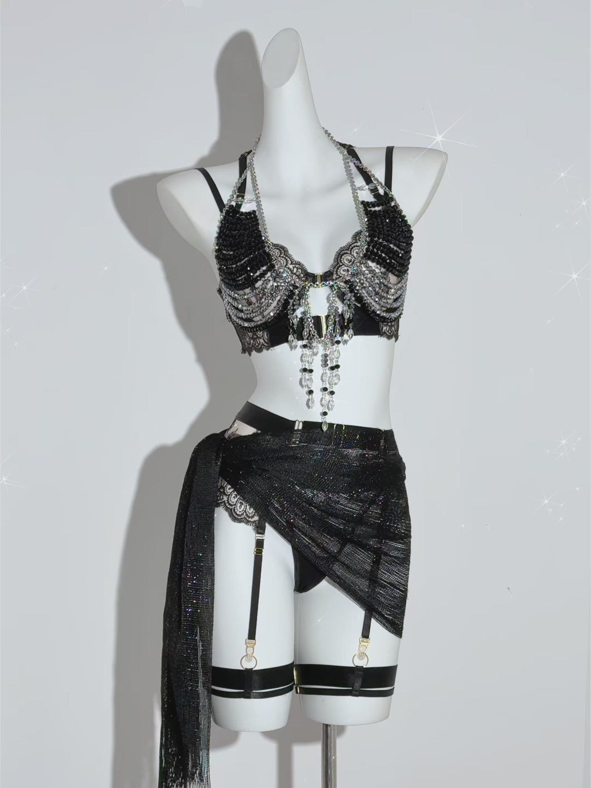 Onyx w Pashmina- Full Set