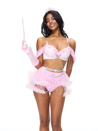 Princess 2 Pieces Set- Pink - ChillFit Rave