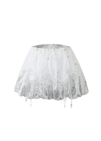 Prismelle - Silver - Skirt - ChillFit Rave