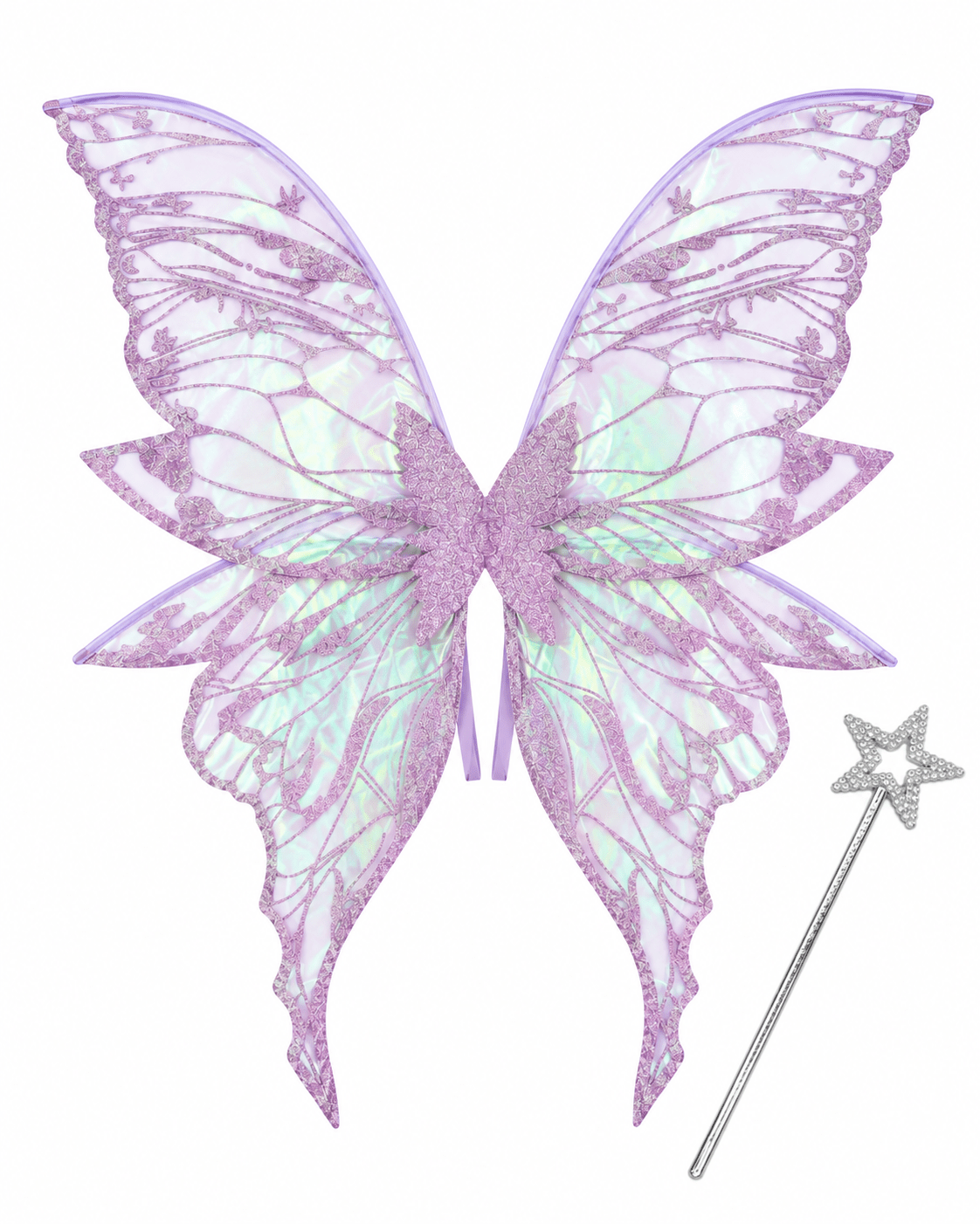 Purple Fairy Wings - ChillFit Rave