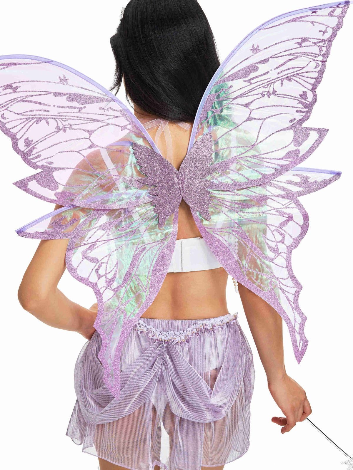 Purple Fairy Wings - ChillFit Rave