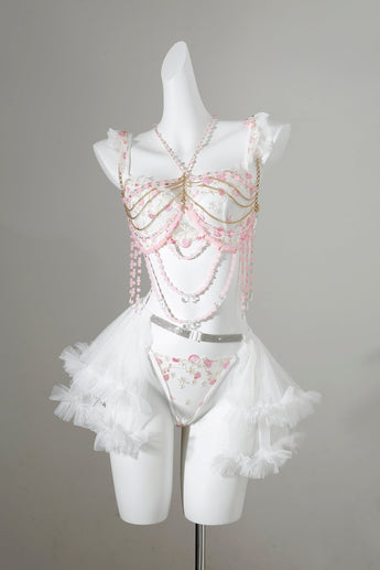 Rosette w Mini Skirt- Full Set - ChillFit Rave