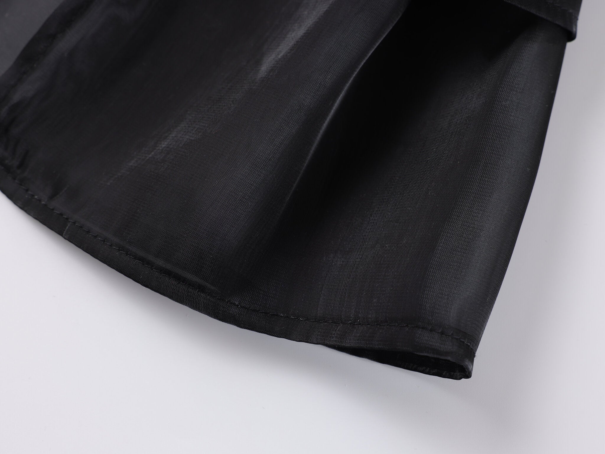 Satin Skirt - Black - Chill Fit Rave