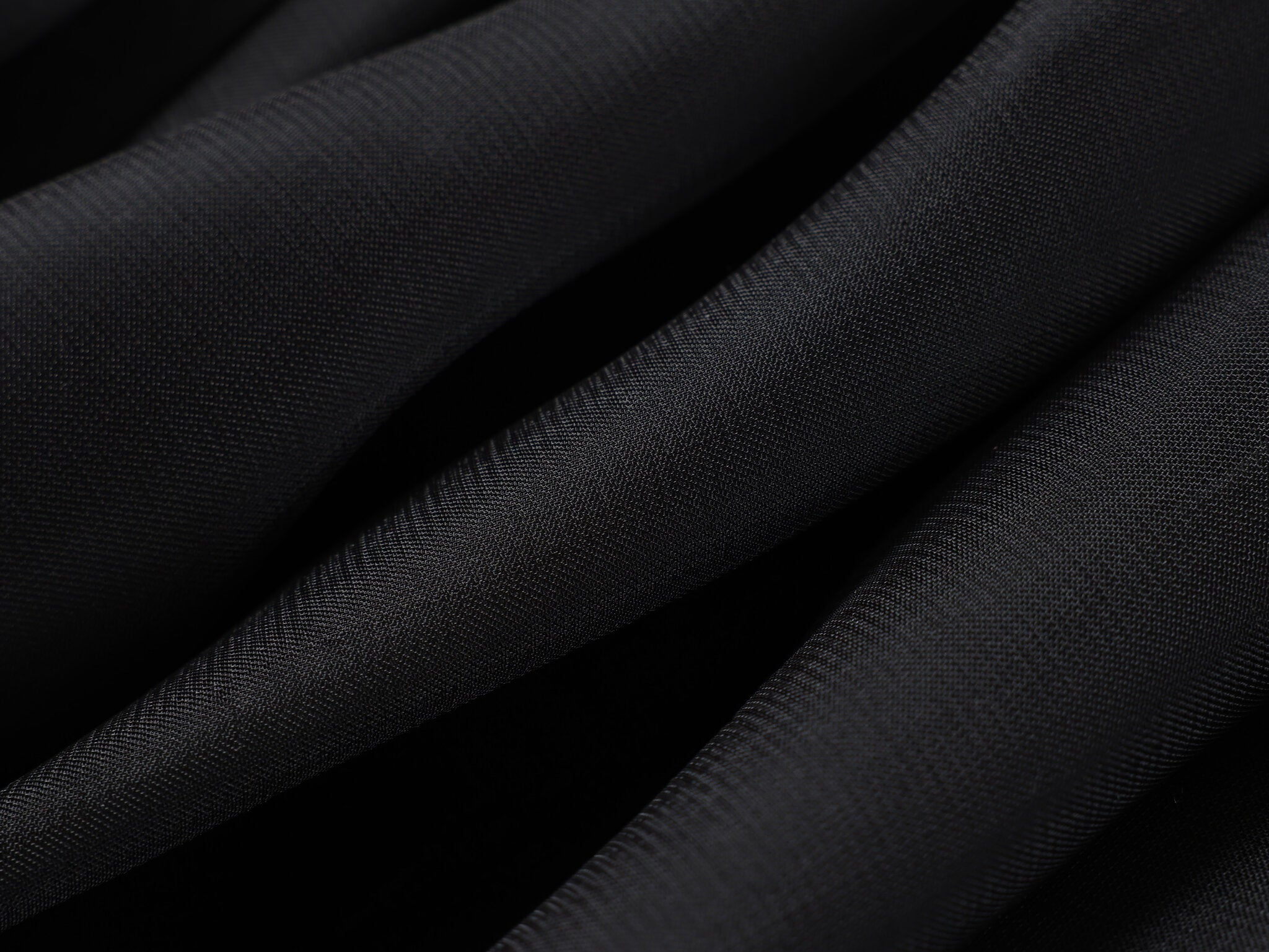 Satin Skirt - Black - Chill Fit Rave